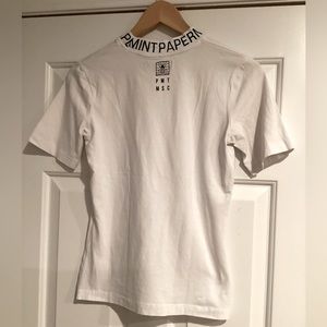 PaperMint Mock Neck Top M